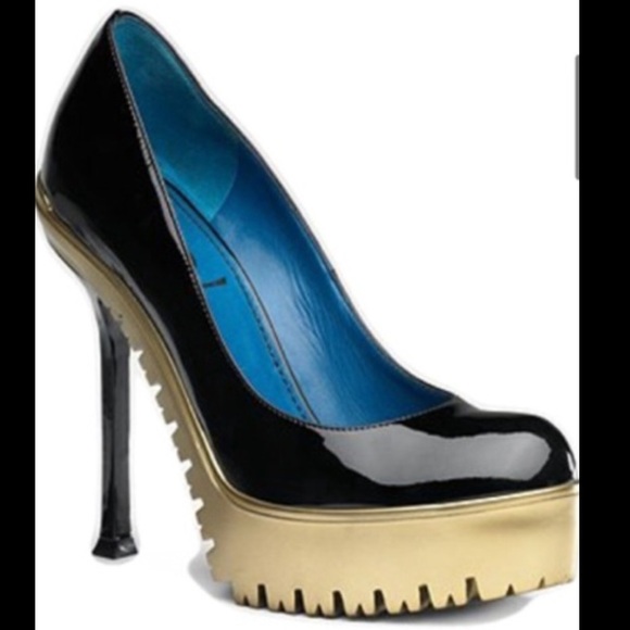 YSL Trooper Platform Heels - Picture 1 of 10